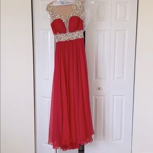 Pink/Orange Prom Homecoming Dress